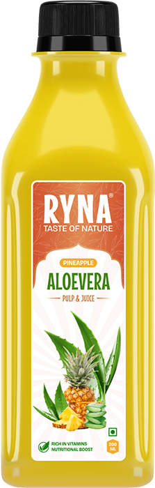 RYNA Aloevera Pineapple Juice